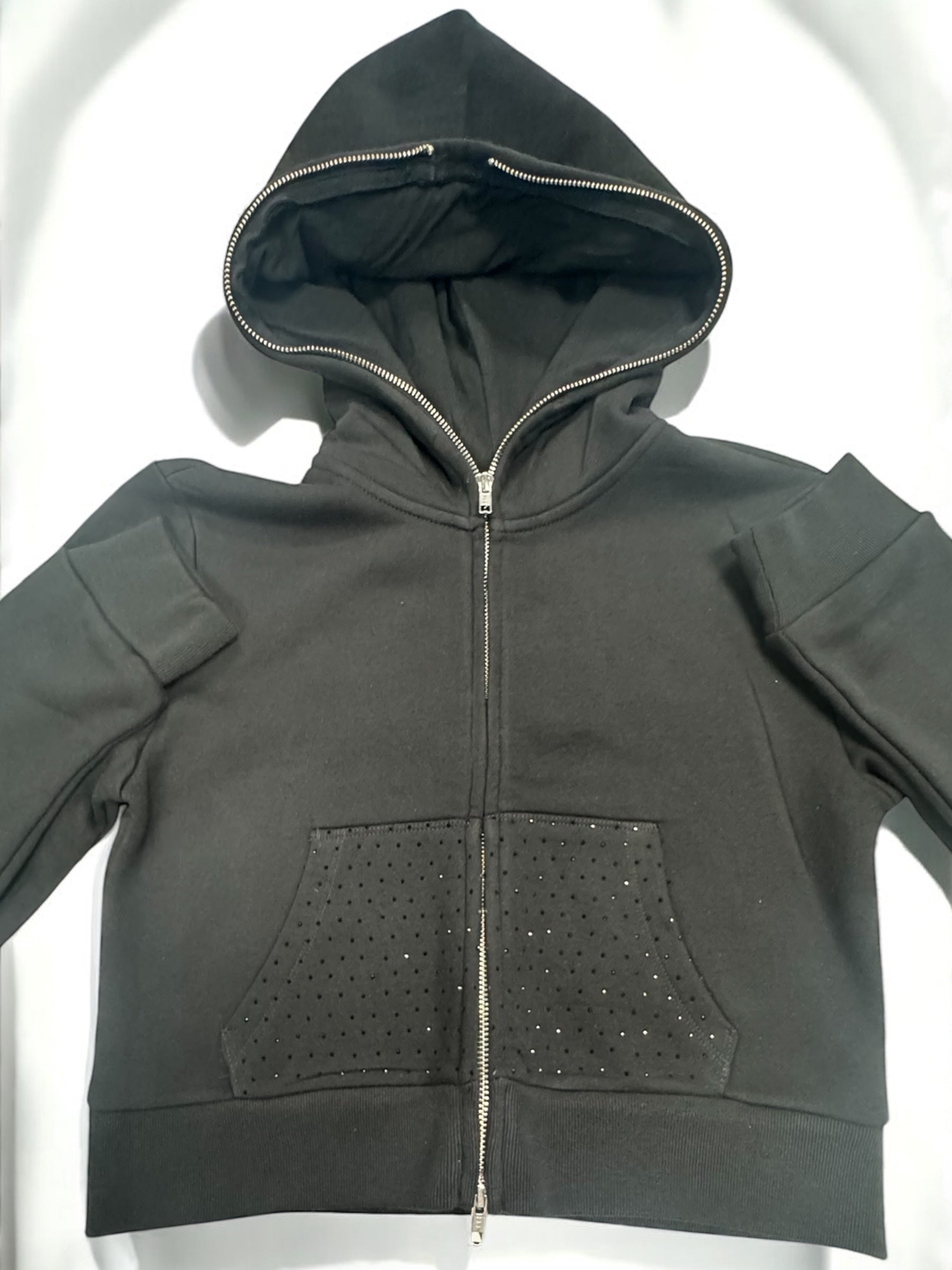 PFK RED DICE WOMENS FULL ZIP HOODIE