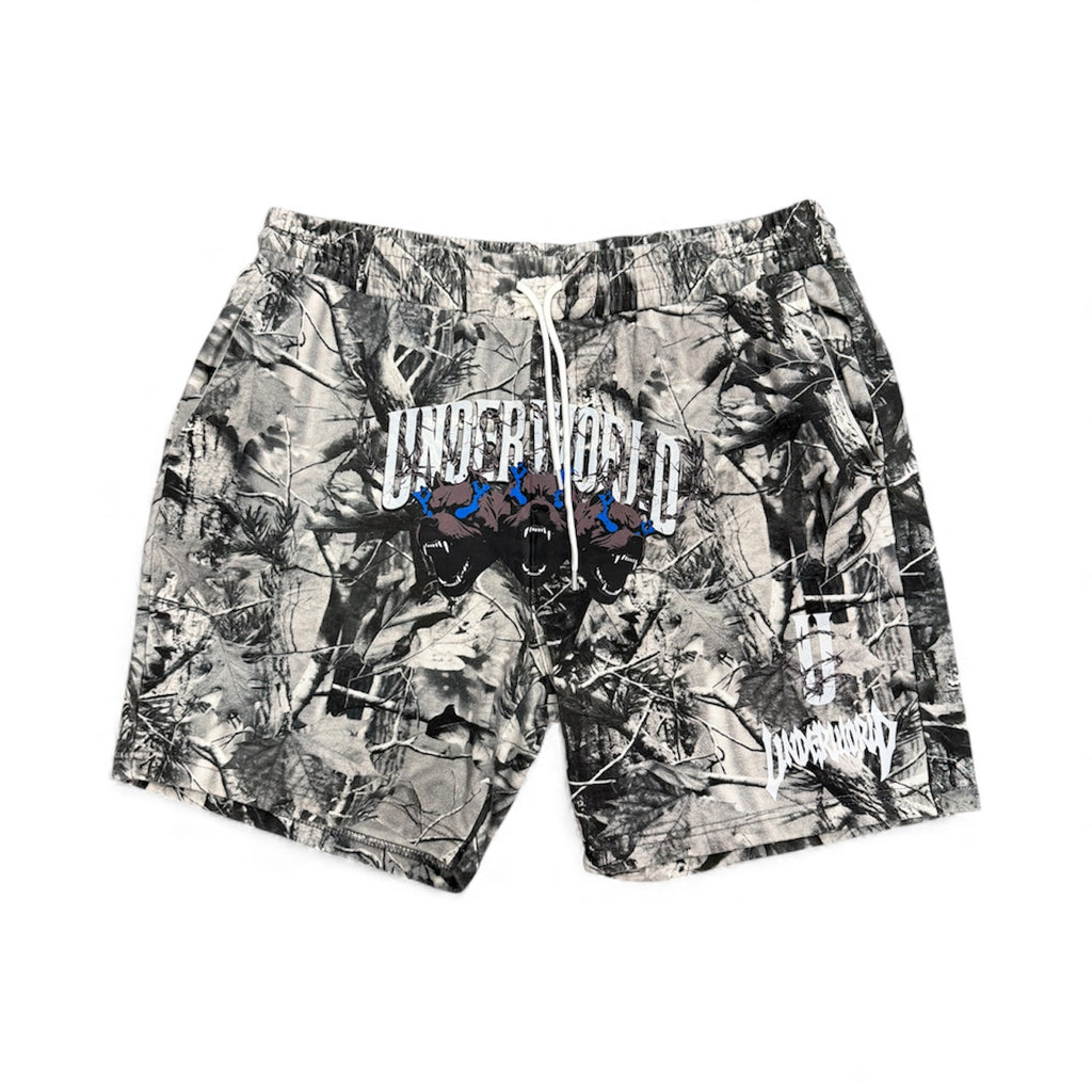 UNDERWORLD CAMO SHORTS