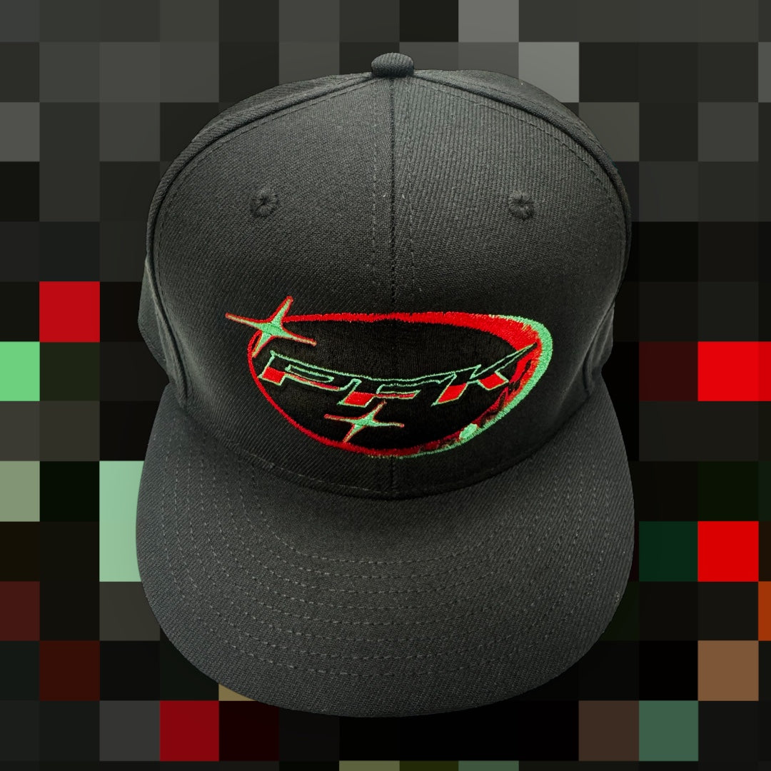 PFK LANY SOLID BLACK SNAPBACK
